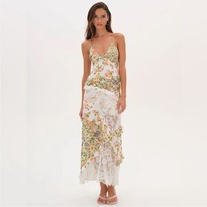 For Love and Lemons Roslyn Dress Size Small